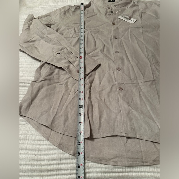 CooFandy Long Sleeve Button Down Shirt - NWT - Size XXL - Picture 11 of 11
